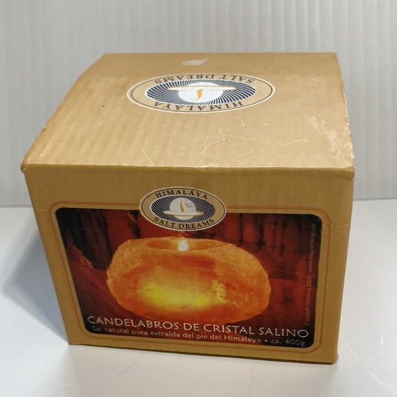 Himalayan Salt Crystal Rock Tealight Candleholder 1.6 oz - Picture 12 of 15